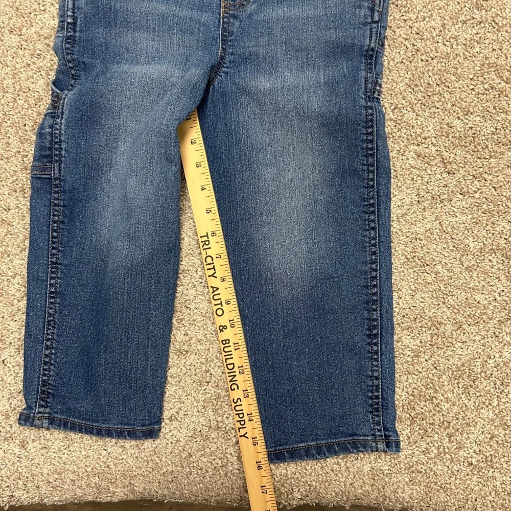 Oshkosh B'Gosh Denim Overalls Size Toddler 5T Adjustable Straps Unisex Boys Girl